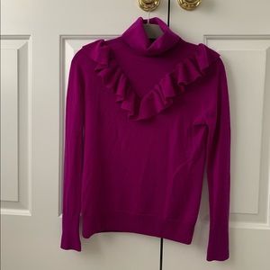J. Crew Turtleneck with Ruffles
